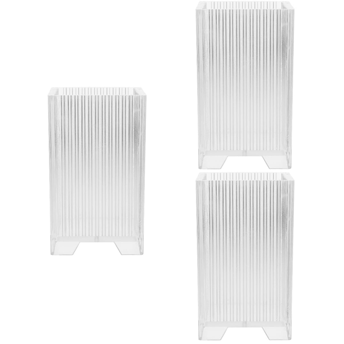 Housoutil 3 Piezas Molde de Vela Cuadrado de Plástico para Fabricación Diy Molde Práctico y Duradero para Velas Aromáticas y Artesanales