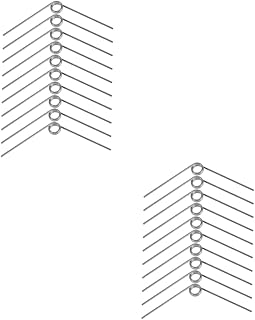 SOLUSTRE 20 Pcs V-Shaped Spring Steel Pruner Spring Stainless Steel Spring Springs Compression Spring Replacement Spring for Pruning Shears Steel Wire Spring Wire Manganese Steel