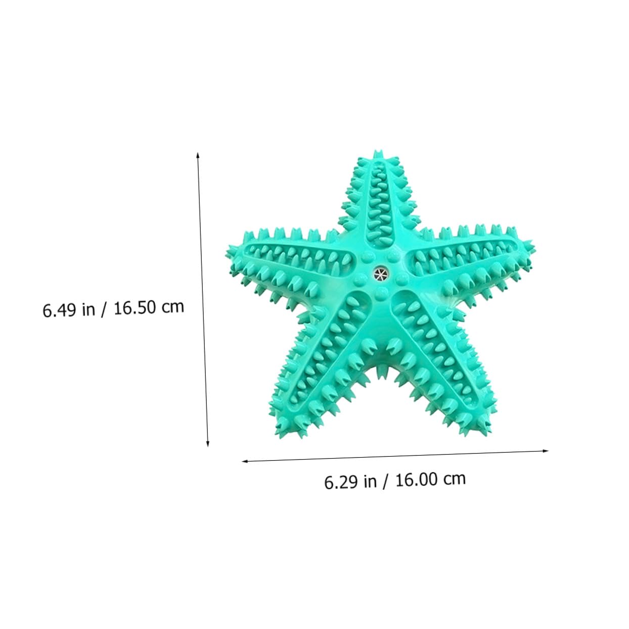2 Piezas mordedores para Estrellas de mar Juguetes de Cepillo de para Perros Juguetes para Masticar Perros para Cachorros de Navidad para Cepillo de