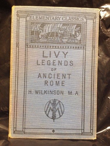 Legends of Ancient Rome from Livey (Elementary ... B00192LJNU Book Cover