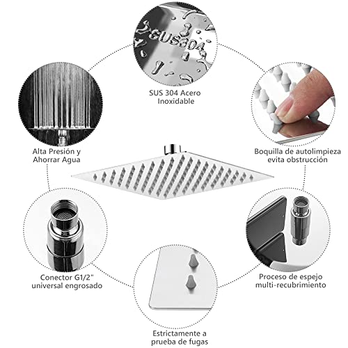 Consejos y reviews para comprar Regadera spa hogareño los más solicitados. 29 Imagen adicional