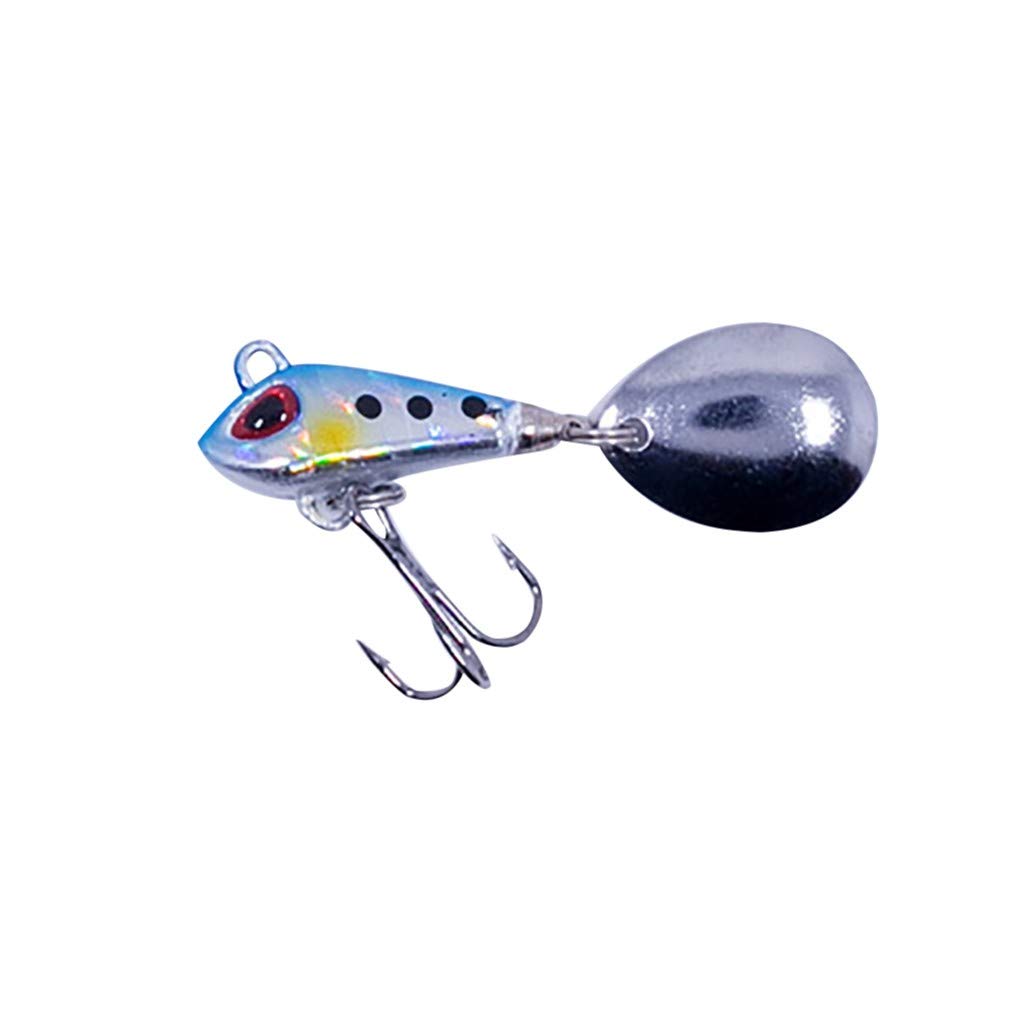 Fishing Lure Rotating Sequins Lifelike Crankbait Bait 9g 13g Fishing