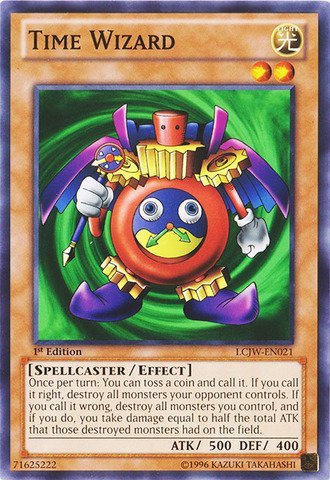 YU-GI-OH! - Time Wizard (LCJW-EN021) - Legendary Collection 4: Joey's World - 1st Edition - Common