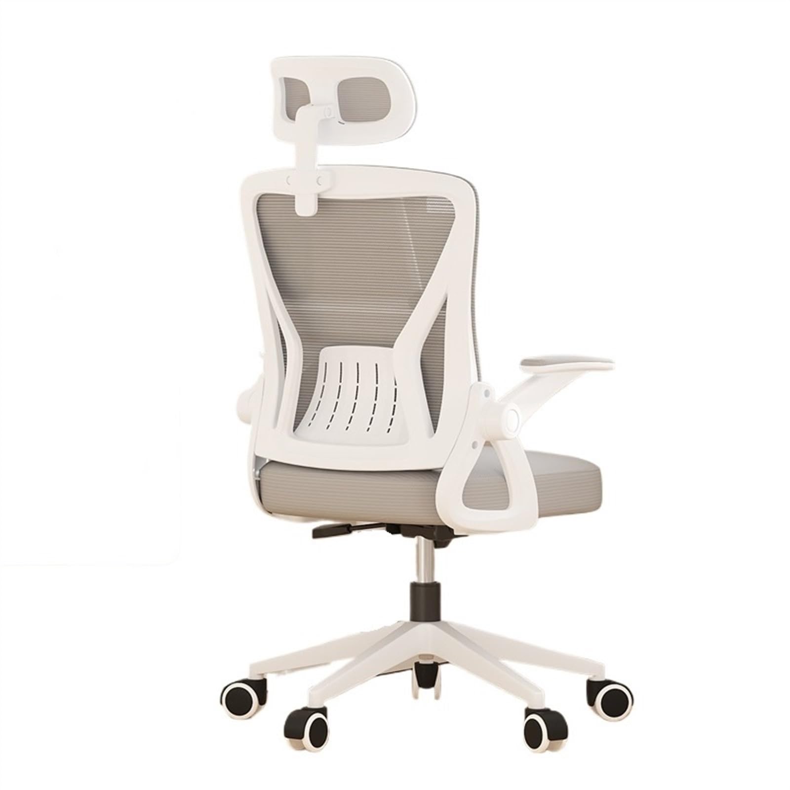 office chair high back desk chair with adjustable flip-up armrests and headrests, ergonomic mesh chair for office, swivel chair for computer gaming for hombr