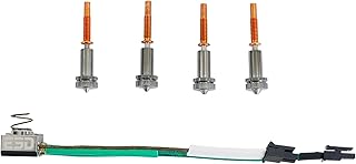 E3D Revo High Temperature Hotside PT1000 Multiple Nozzles, 400 Celsius (REVO-HOT-PT1K-HT-AS-HTA-FL)