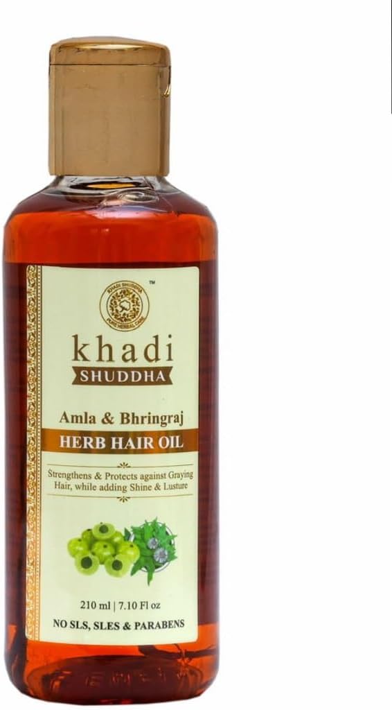 - Amla Bhringraj Hair Oil - No Sls Sles & Paraben, 210 ml