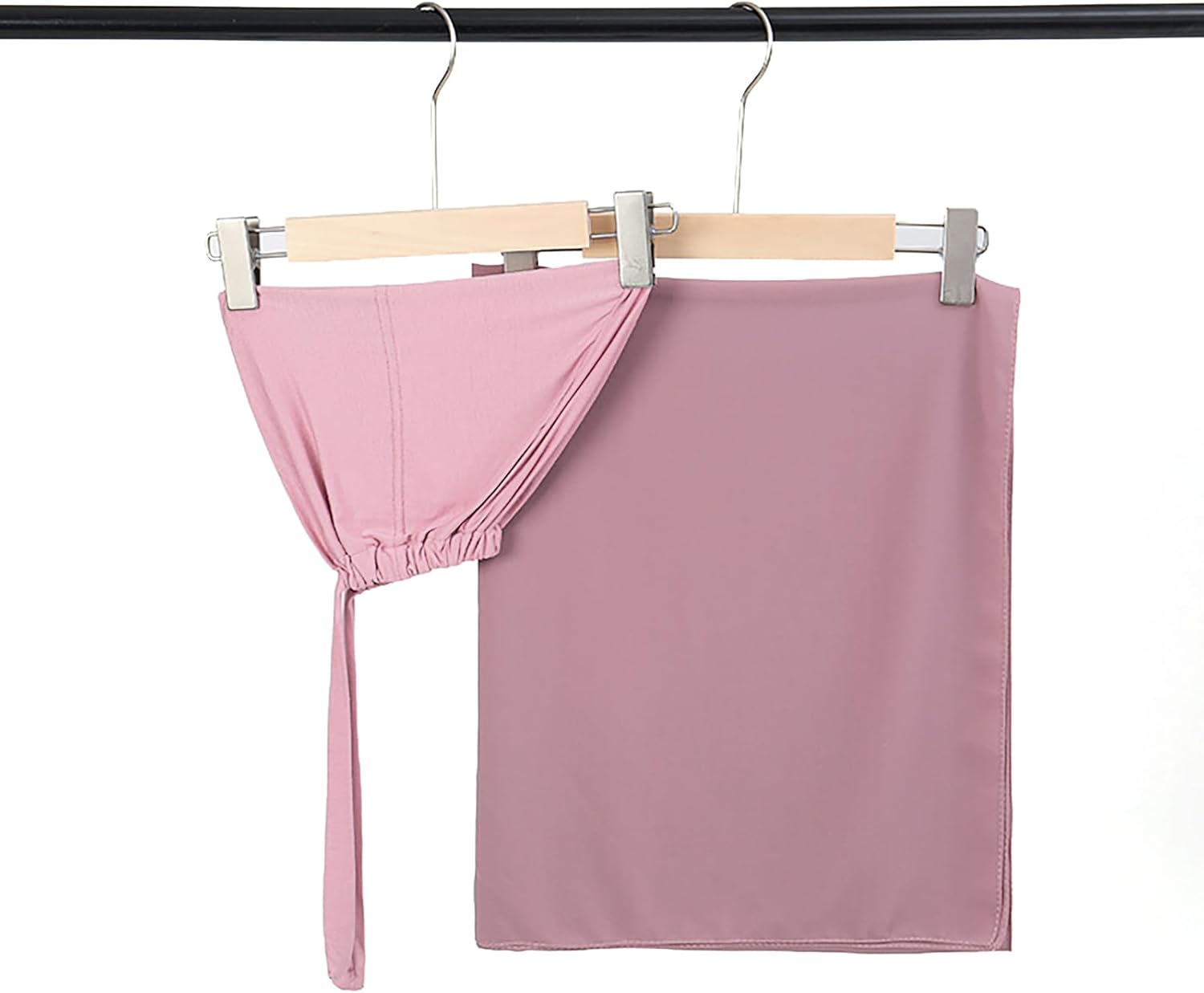 Matched Hijab and Undercap Set, Chiffon Muslim Head Scarf for Women, A Perfectly Decent Combination - Image 2