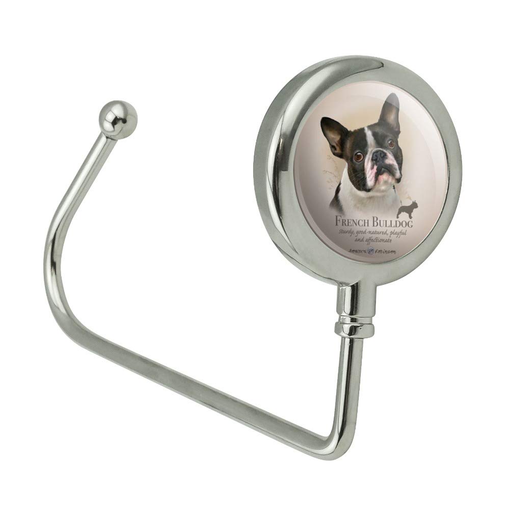 GRAPHICS & MORE French Bulldog Dog Breed Purse Bag Hanger Holder Hook