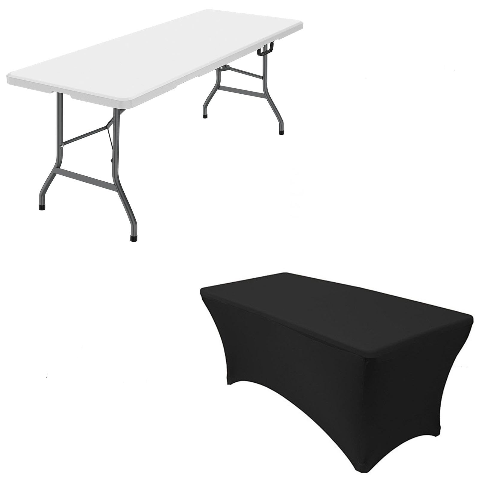 Table pliante 180 cm pour pique-nique et camping en famille