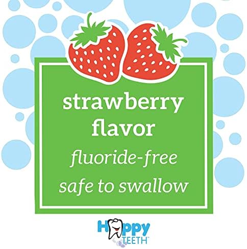 Dr. Brown’s™ Infant-to-Toddler Training Toothbrush Set, Giraffe with Fluoride-Free Strawberry Baby Toothpaste, 0-3 years - 5