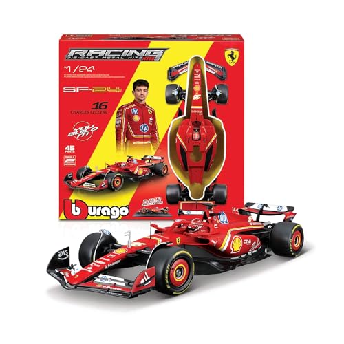 Bburago - Model Kit Ferrari F1 SF-24 (2024) 1:24 Licence Officielle Ferrari, âge recommandé 14+...