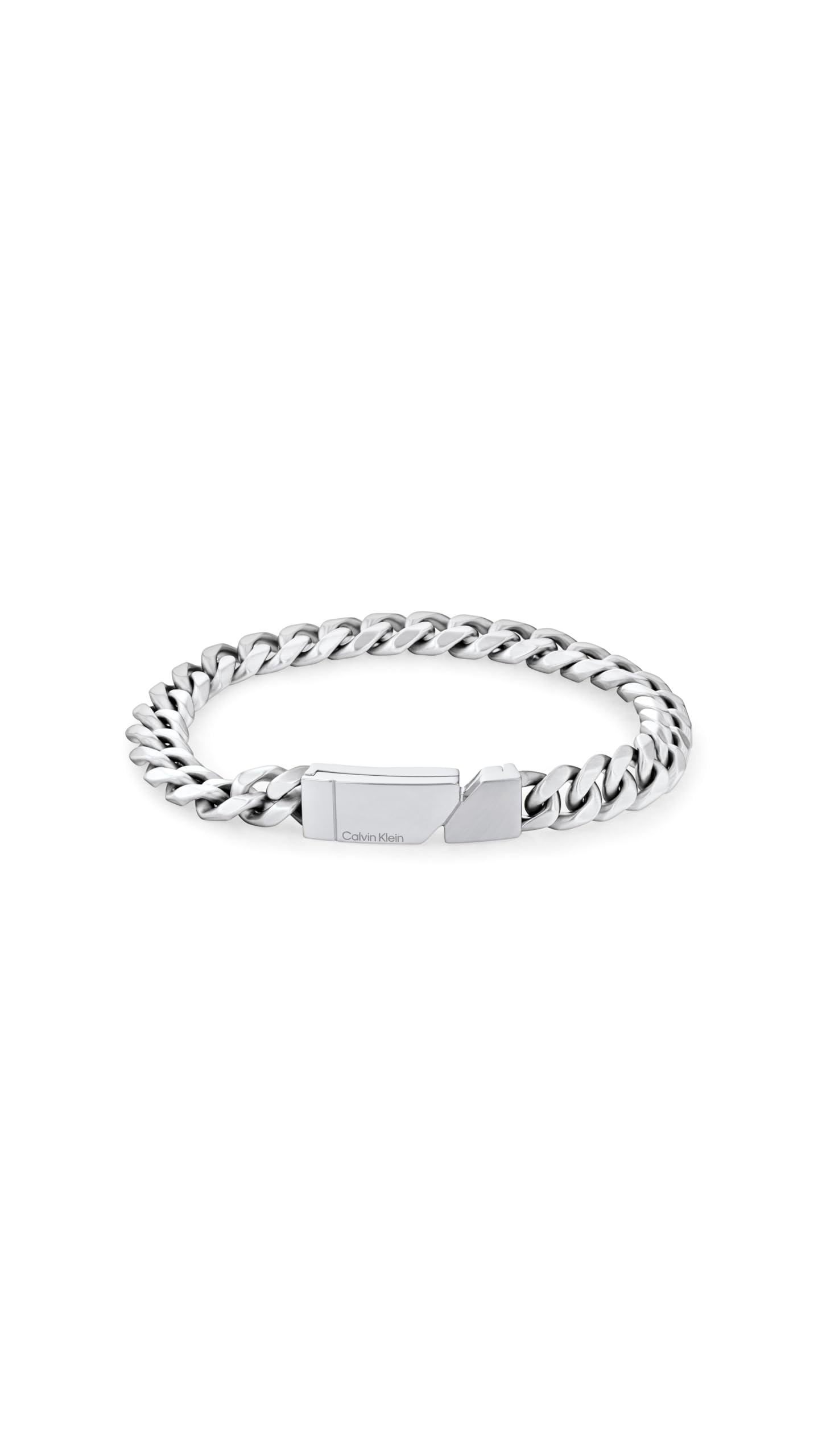 Calvin Klein Pulsera de Cadena para Hombre Colección ELECTRIC de Acero Inoxidable - 35100006