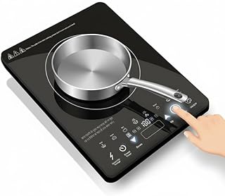 Drumstone (15 Years Replacement Warranty) 2000W Portable Electric Induction Cooker – Fast Heating, Touch Control, Energy Efficient, Smart Temperature, Safety Lock, Compact & Portable Design