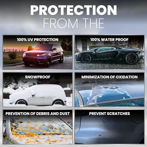 Image of Custom Made Premium Luxury Protective Indoor Cover for Rolls Royce Cullinan SUV: Dust Guard Full Protection for Indoor Garage Long Term Storage, Ultra Soft Elastic Fabric (Cullinan-Indoor)
