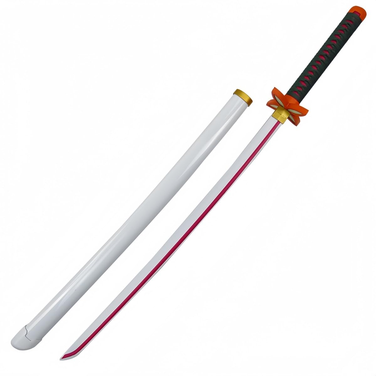 Amazon.co.jp: 鬼滅の刃 日輪刀 ABS 長さ:104CM 鬼殺隊 完成度高い