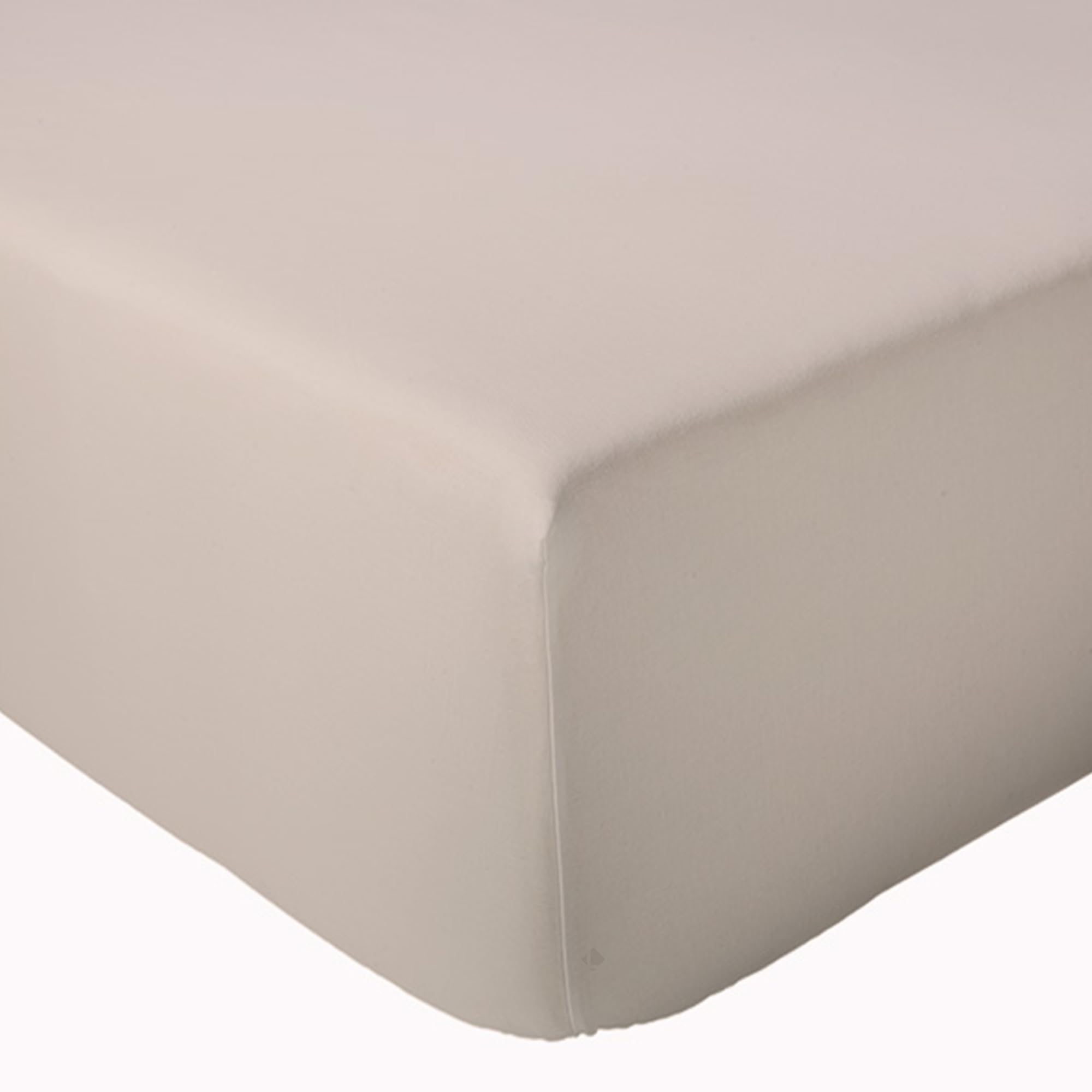 Drap housse 90x200 bonnet 40 cm en percale de coton lin Passion Percale