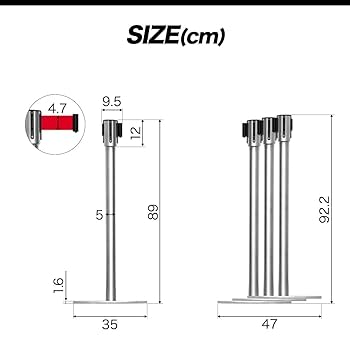 Amazon | ottostyle.jp ベルトパーテーション 4個セット