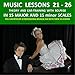 Lesson 26, Part 6b, Ear-Training With Solfege in the Fa Minor, F Minor Scale, Listen, Sing, Repeat…build 5 Seventh Chords {in 4 Positions Each} in the Minor Harmonic Scale.