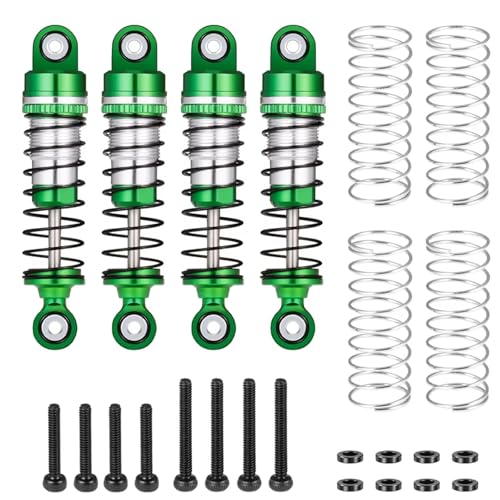 Amortisseurs RC FMS LC80 suspension aluminium verte contre la casse