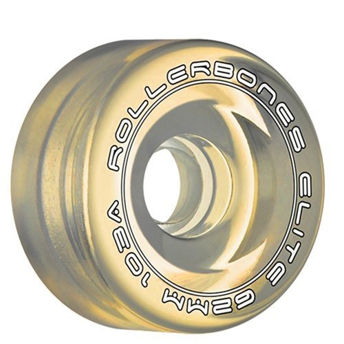 Skate Out Loud Roller Bones Elite Quad Skate Wheel | Wheel Hardness: 101 | Wheel Color: Whiskey | Wheel Size: 62mm Skate Out Loud Roller Bones Elite Quad Skate Wheel | Wheel Hardness: 101 | Wheel Color: Whiskey | Wheel Size: 62mm