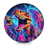 【Forme et taille idéales】 De forme ronde (20 x 20 cm), ce tapis de souris permet de gagner de la place sur le bureau tout en offrant une grande liberté de mouvement. Idéal pour le travail et les jeux. Son épaisseur de 3 mm offre un toucher doux. Léger et portable, il est idéal pour le bureau, la maison, les voyages d'affaires et les déplacements.