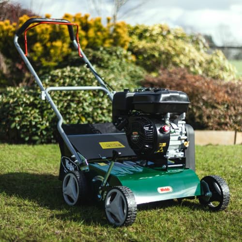 Webb WEPS400 4 Wheel Petrol Lawn Scarifier & Raker with 40cm Working Width, 8 Depths and 45L Collection Bag - 3 Year Guarantee 9 Webb WEPS400 4 Wheel Petrol Lawn Scarifier & Raker with 40cm Working Width, 8 Depths and 45L Collection Bag - 3 Year Guarantee - Image 9