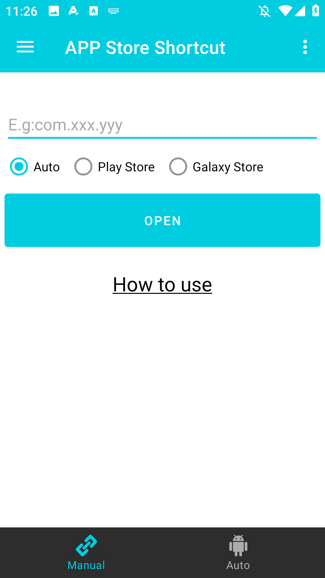 App Store Shortcut - App on Amazon Appstore