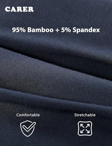 Carer Pack Da 2 Boxer Per Incontinenza In Bambù Leggeri E Traspiranti, Biancheria Intima Per Incontinenza Con Cuscinetto Assorbente Da 100 Ml Progettati Per Perdite Urinarie Blu Taglia Xxl - 7