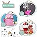 Sumind 42 Pcs Mini Stuffed Animals Toys Set Small Plush Keychain Decorations for Teacher Student Award, Carnival Prizes, Goodie Bags Filler, Christmas Valentine Easter Party Favors(Cute Style)