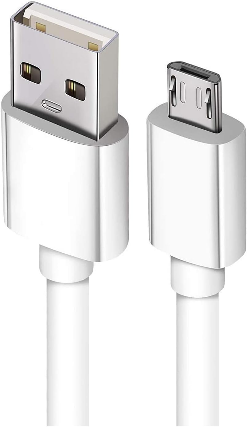 K N DIGITAL USB Cable for Energizer Ultimate U505s USB Cable | Micro USB Data Cable | Sync Quick Fast Charging Cable | Charger Cable | Android V8 Cable (3.0 Amp, 1 Meter, QH1, White)