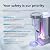 NatureFlow F40 SE Reverse Osmosis Water Filter Countertop with UV, Natural Remineralization,10-Stage RO Filtrations, 4:1 Pure to Drain, pH9 Alkaline Water Purifier,BPA Free,NSF/ANSI/UL/FDA