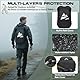 RAINSMORE Trinkrucksack mit Trinkblase 2L Leichter Isolierter 18L Wanderrucksack mit Regenschutz für Herren Damen Fahrradrucksack Laufrucksack Hydration Rucksack zum Laufen Radfahren Biken Klettern