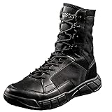 MATERIAL:Die Taktikstiefel bestehen aus 100% Vollnarbenleder und Obermaterial aus Nylontextil. Cordura-Gewebeverstärkungen sind robust, luftig und schnell trocknend bei nassem Wetter.
