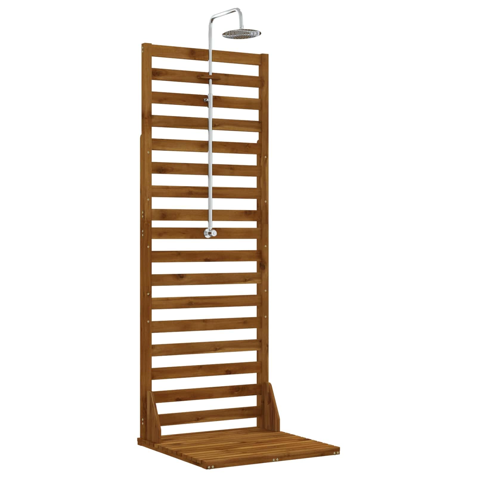 vidaXL Ducha exterior 205,5 cm Natural