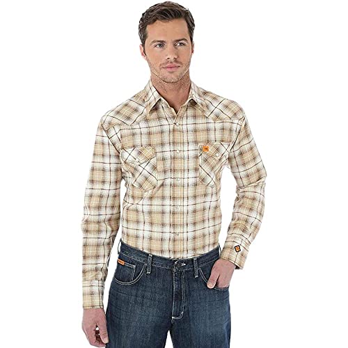 Chemise de travail Wrangler robuste et respirante pour les chantiers