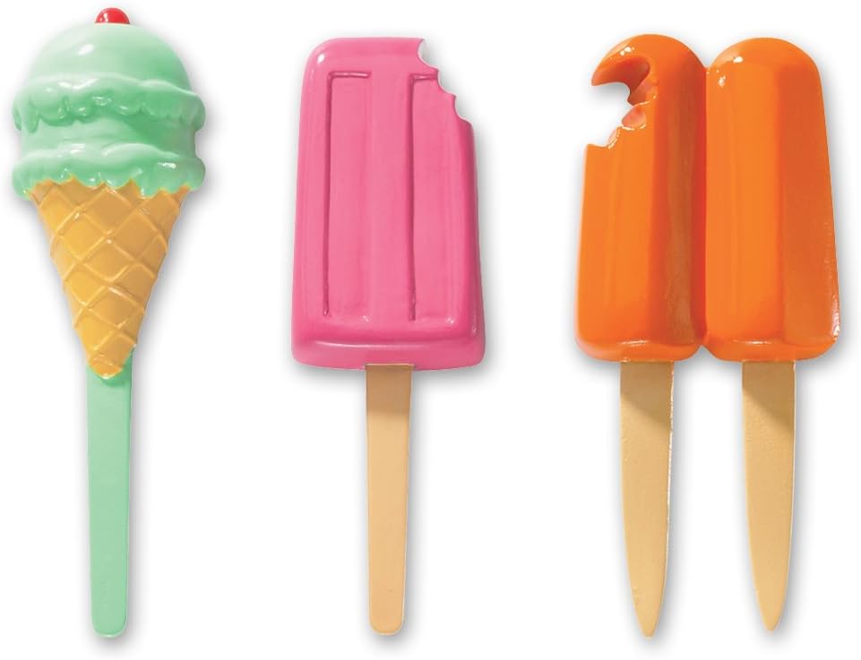 DecoPac Cool Treats DecoPic カップケーキピック(12個)