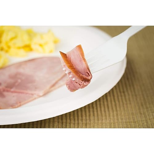 Miniatura 5 de Karat tierra ke-u4200Natural Pla compostable tenedor mediano pesado Natural