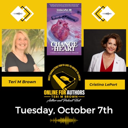 The Deadly Donor Game: Heart Transplant Secrets with Thriller Author Cristina LePort Podcast Por arte de portada
