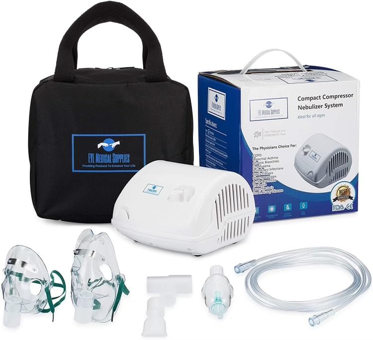 Nebulizer Machine for Adults & Kids, Desktop Portable