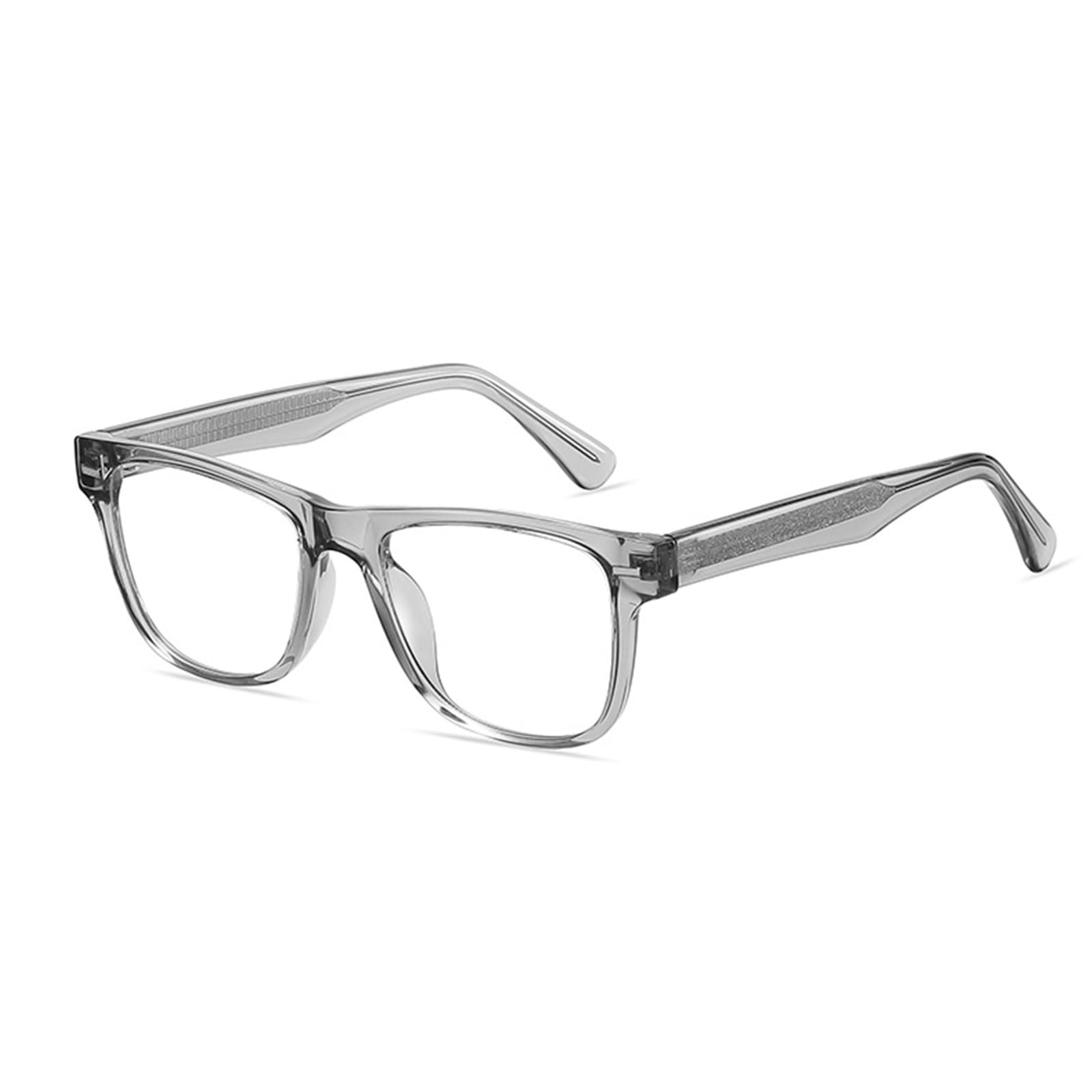 Occhiali Luce Blu da Uomo Donna, TR90 Montatura, Antiriflesso Anti-affaticamento Occhiali Anti Luce Blu con Lenti Trasparenti Occhiali Computer Gioco,B