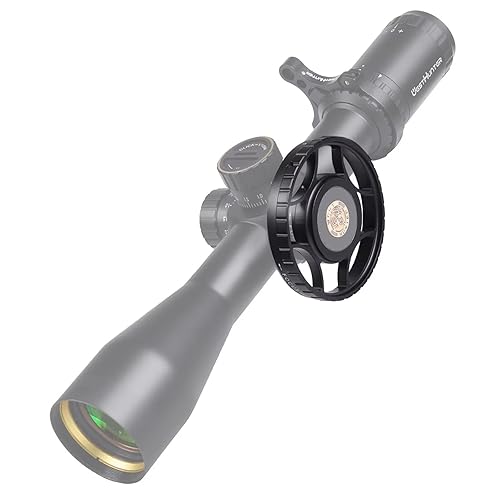 WestHunter Optics Add-on Index Wheel, Side Parallax Wheel for Riflescopes