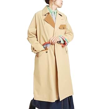 Amazon | [河谷シャツ] コート アウター 男女兼用 Brunch Coat