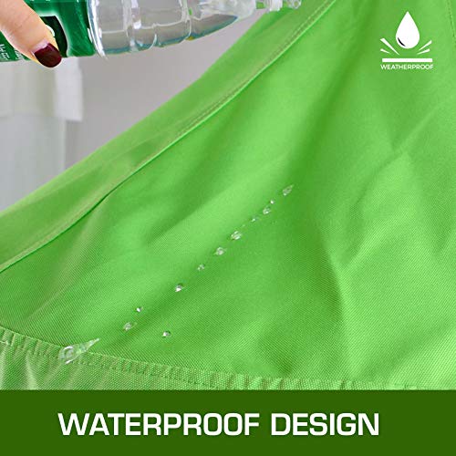 OrangeA Hanging Tree Tent Green Hanging Tree Tent for Kids 46 H x 43.4 Diam Hanging Tree House Tent Waterproof Portable Indoor or Outdoor Use with Led Decoration Lights