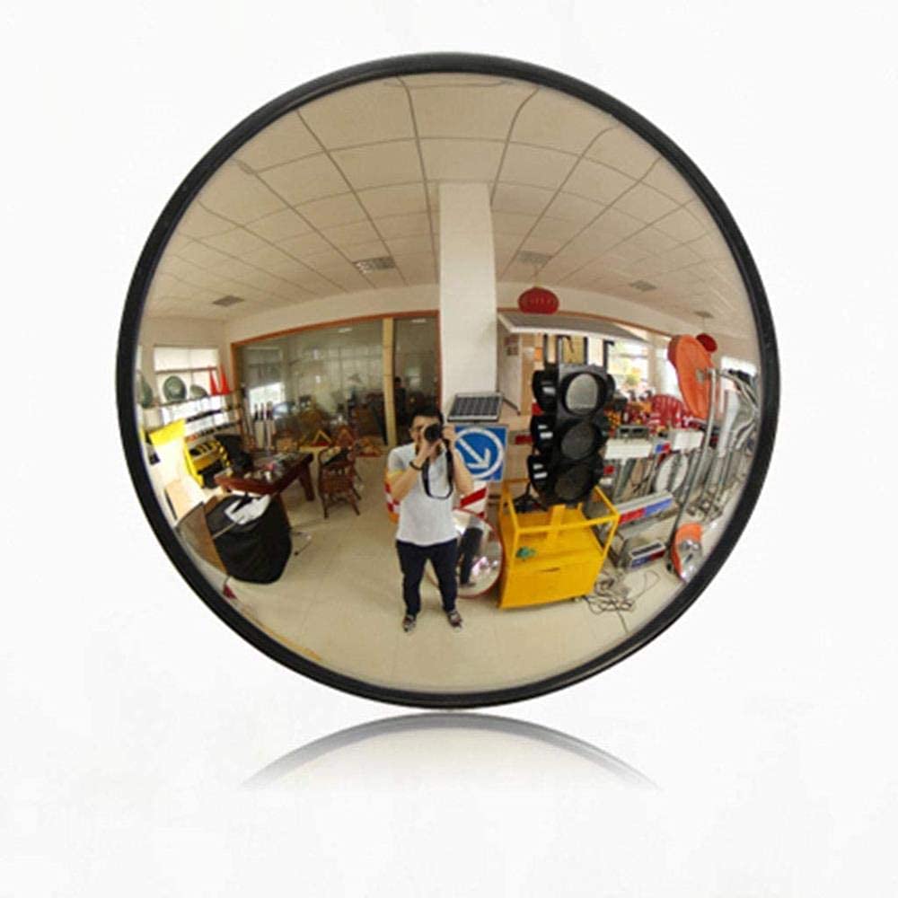 Miroir de trafic 30 cm en acrylique rond pour la sécurité des angles morts de magasin