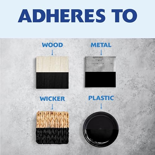 Image of Rust-Oleum Painter's Touch 2X Ultra Cover Spray Paint, High Gloss Black | Indoor and Outdoor Surfaces (Metal, Wood, Plastic), Fast Dry, Durable, Sprays from Any Angle, Comfort Tip, Oil Based