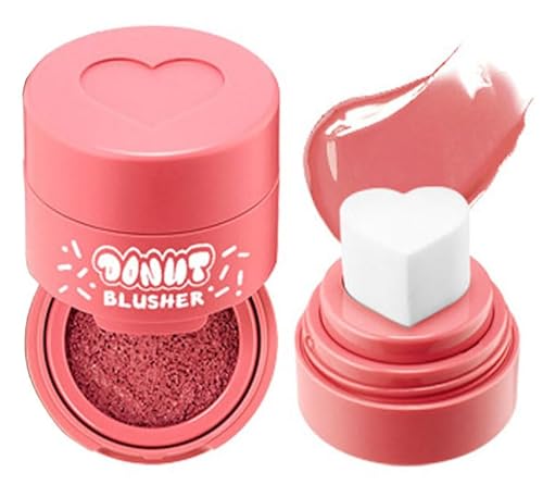 Heart Applicator Blush Stamped Liquid Cushion Blush Natural Long Lasting