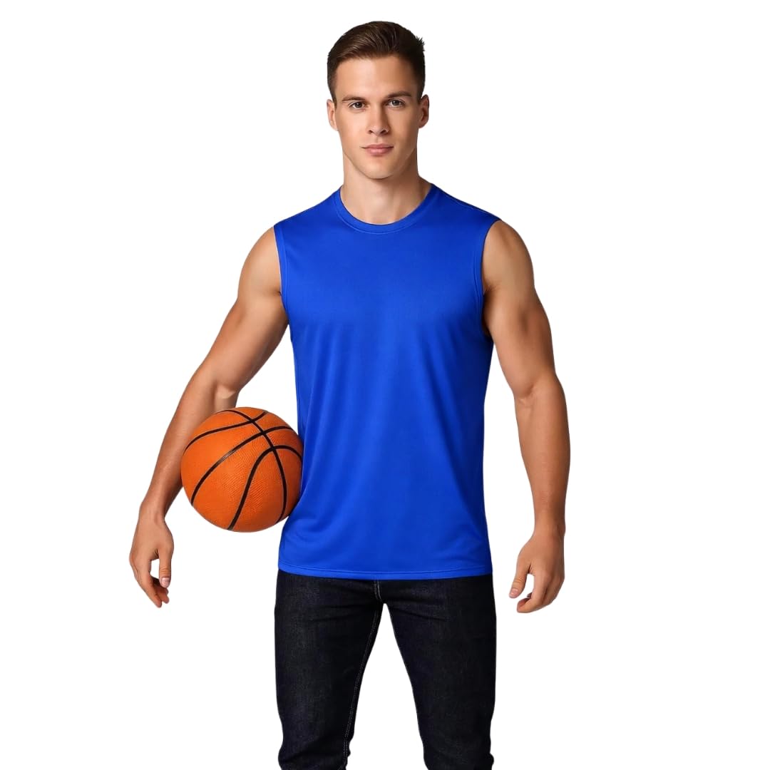 Gym Vest for Men, Sleeveless Tank Top, Odour Free, Super Soft & Comfortable-image-8