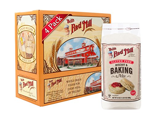 Bob's Red Mill Gluten Free Biscuit & Baking Mix, 24 Ounce (Pack of 4)