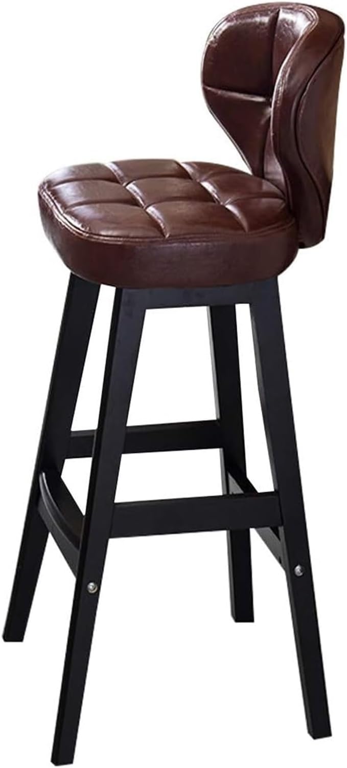 NTTNL Bar Stool, Solid Wood Bar Stool, Chair, Home Furniture, Padded