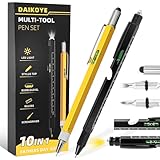 Stocking Stuffers,Gifts for Men from Daughter Son Wife, Multitool Pen 10 in 1 Multi Tool Gifts for Dad Men Grandpa Christmas Day Gifts from Son Husband's Gift Fathers Gift